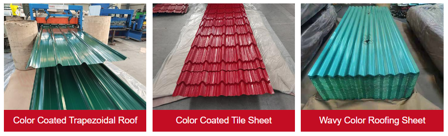 Corrugated Color Roofings