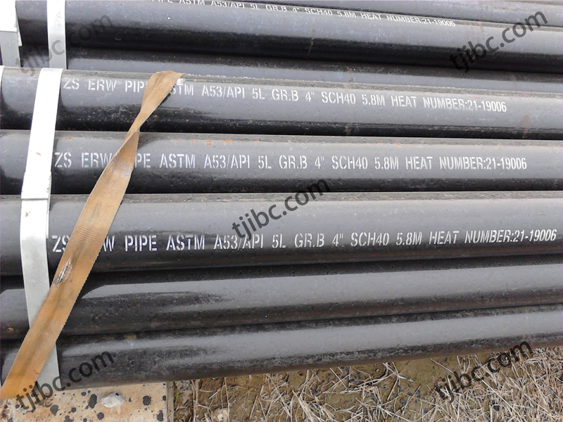4-inch ERW steel pipe