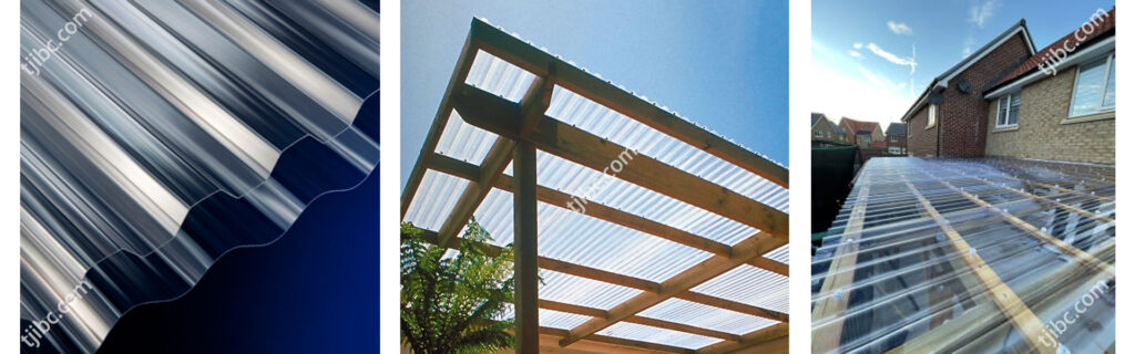 PVC corrugated roofing sheet