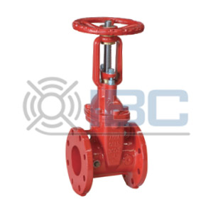 1 XZ81X Grooved Resilient OS & Y Gate Valve