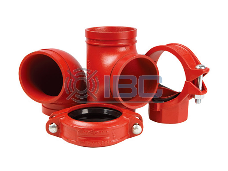 Ductile Iron Grooved Fittings -red