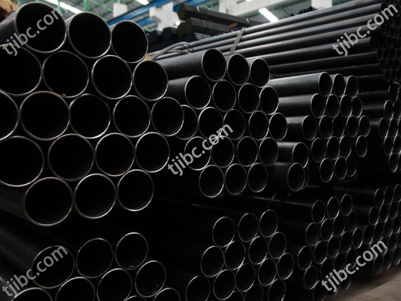 black coating erw steel pipes