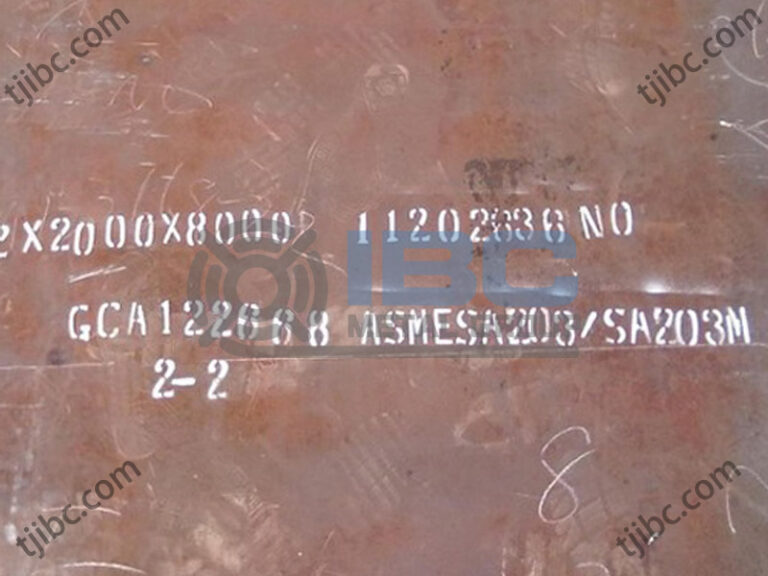Sa203 Example ASME SA203 Pressure Vessel Plates | High Quality | IBC Metal