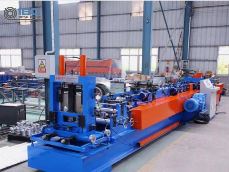 Application of roll forming machine