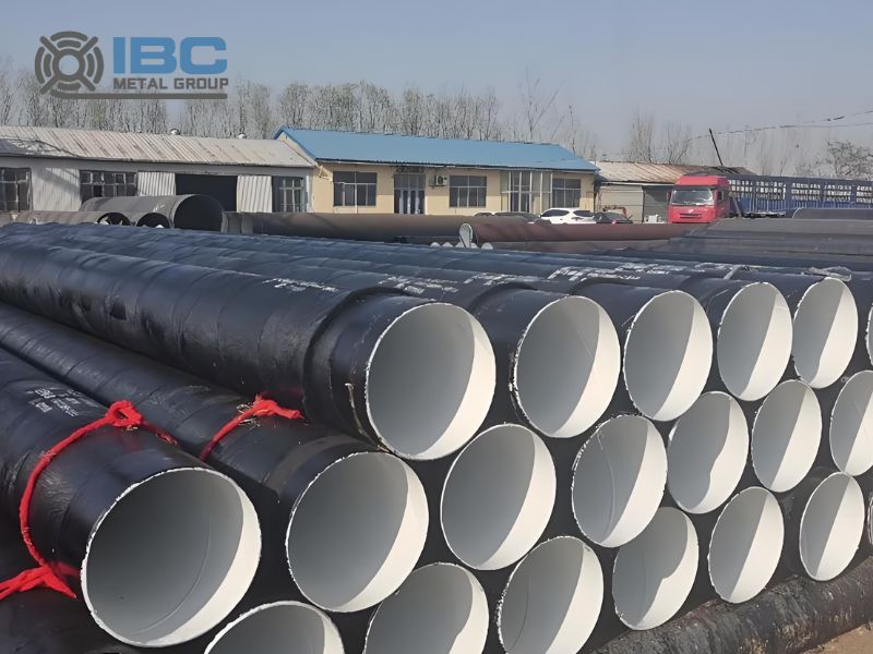 bituminous coated pipes figure