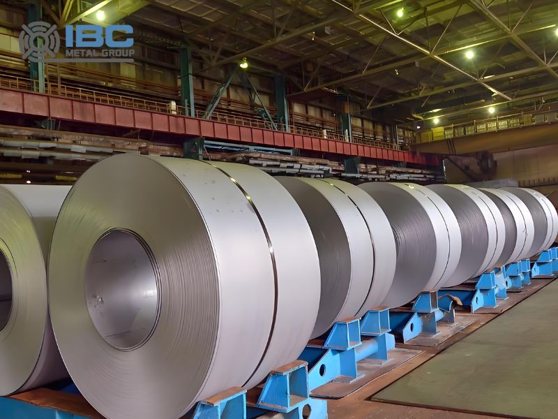 cold rolled steel coil factory figure